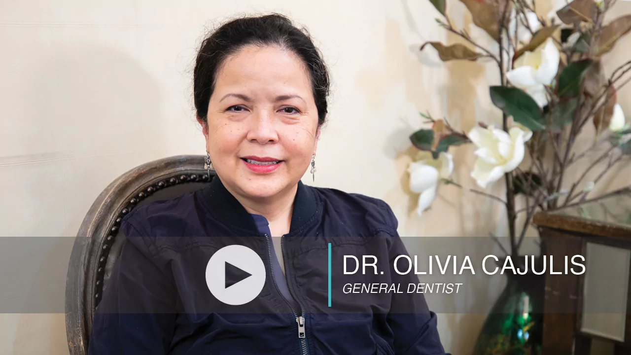 Video testimonial from Dr. Olivia Cajulis-General Dentist